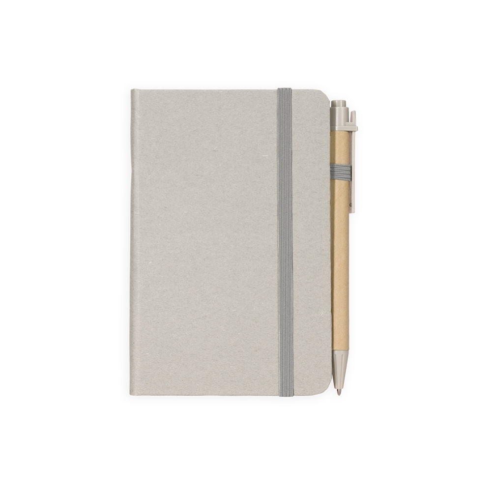 Caderneta Palha de Trigo com Caneta